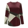 thumbnail image 5 of DPTALR Haut/chemise Décontracté Imprimé pour Femmes à Manches Longues et Col Rond, 5 of 5