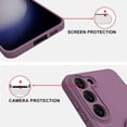 thumbnail image 3 of for Samsung Galaxy S23 Plus Case with Magnetic Ring Holder Premium Soft Liquid Silicone Cover [Anti-Scratch Microfiber Liner] Shockproof Kickstand Protective Phone Case for Galaxy S23+ Purple, 3 of 12