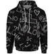 thumbnail image 2 of Sudadera casual de tendencia para hombre Sudadera con capucha con estampado de texto para hombre de moda Ropa cómoda y versátil para hombre, 2 of 5