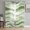 Green, variant on Navy Blue Waves Semi Sheer Curtains 96 Inch Length 2 Panels Set, Summer Beach Blue Ombre Coastal Sheer Kitchen Curtain Privacy Voile Window Curtain for Living Room Bedroom Rod Pocket Drapes