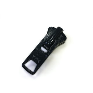  ZlideOn Zipper Pull Replacement - 7pcs, Black, Large