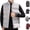Gray, variant on Men's Puffer Down Vest Stand Collar Sleeveless Jacket Winter Warm Insulated Body Warmer with Zip Pockets for Travel Hiking Daily Wear, Gray, XXS