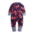 thumbnail image 3 of ATAIKU Baby Boys 2 Way Zipper Footless Pajamas Cotton Long Sleeve Footed Romper with Mittens Sleep 'N Play, 3 of 4