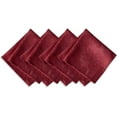 thumbnail image 4 of Newbridge Burgundy Damask Barcelona Scroll 60 x 84 inch Oval Fabric Holiday Dining Tablecloth, 4 of 4