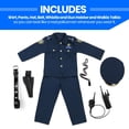 thumbnail image 2 of Disfraz de policía Dress Up America Police para niños con acceso., 2 of 9