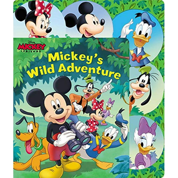 Pre-Owned Disney Mickey Mouse: Mickey's Wild Adventure (Board book) 0794442579 9780794442576