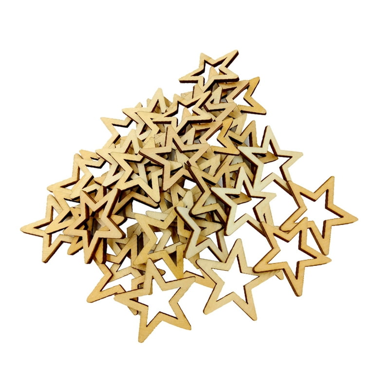 DIY Unfinished Wood Stars - 6 Pc. | Oriental Trading