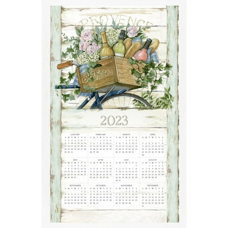 UPC: 0709786074938 | Wine Country 2023 Calendar Towel