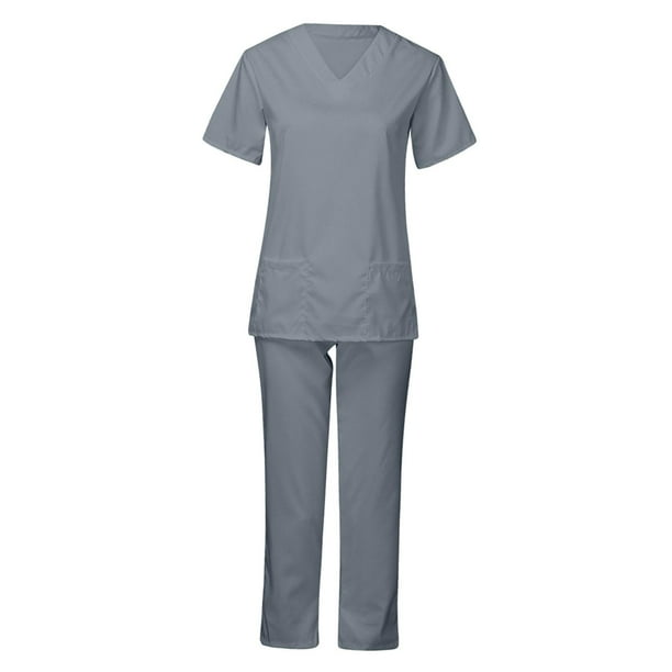 Conjunto de uniformes médicos para mujer, trajes de trabajo, ropa elástica, uniformes de enfermería, uniformes médicos para SPA, mascotas M
