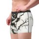 thumbnail image 2 of Fotbe Black And White Rose Calzoncillos Tipo Boxer con Bolsa de Soporte Total para Hombre, X-Temp Fresco, Transpirable y de Secado Rápido-XX-Large, 2 of 5