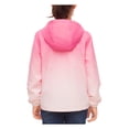 thumbnail image 3 of Rokka&Rolla Girls' Ombré Windbreaker Fleece Lined Jacket, 3 of 11