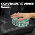 thumbnail image 4 of Zufioo Panda Bathing Print Car Trash Can, Car Accessories Trash Can with Velcro Webbing, Suitable for Various Car Models, 4 of 7