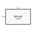 thumbnail image 2 of Projection Screen White Grid Anti-Light 160 ° Viewing Angle Reflective, 2 of 5