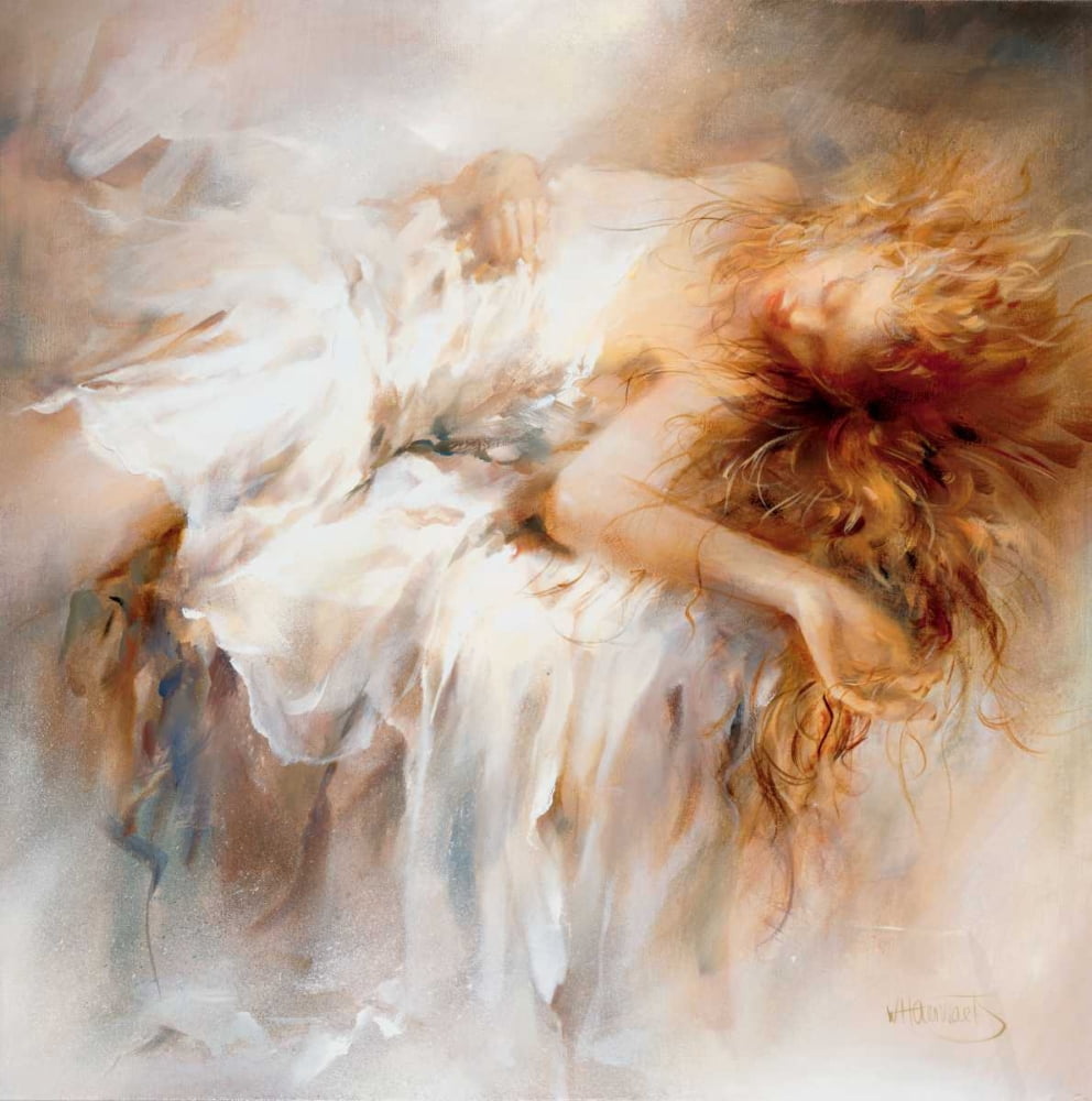 Willem Haenraets作 Haenraets, Willem 15x15 White Modern Wood Framed Museum Art Print