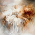 thumbnail image 2 of Haenraets, Willem 15x15 Gold Ornate Wood Framed with Double Matting Museum Art Print Titled - Fragile, 2 of 4