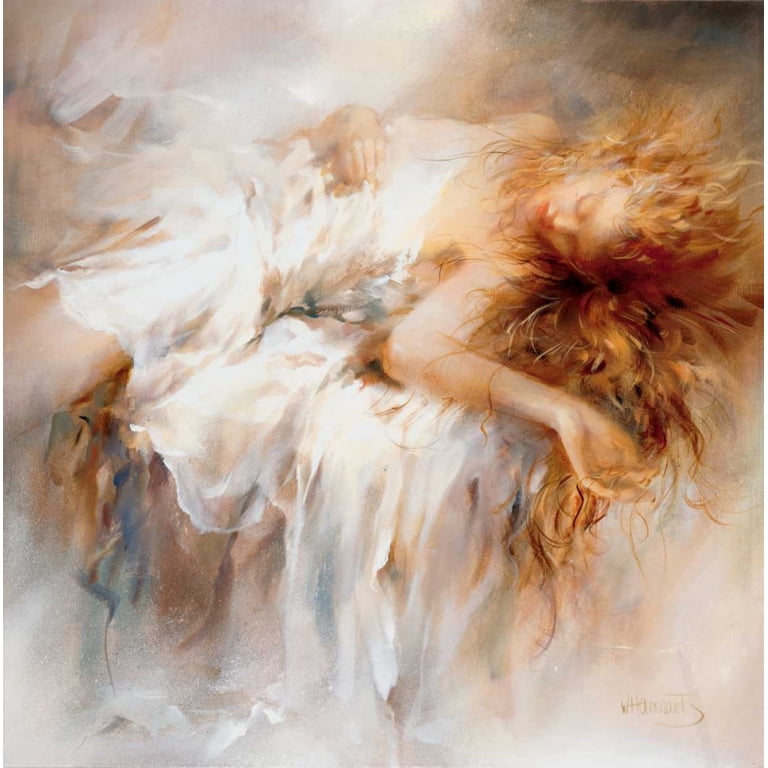 Haenraets, Willem 26x26 White Modern Wood Framed Museum Art Print