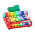 thumbnail image 2 of Xilófono de piano, instrumentos musicales educativos para niños en edad preescolar, coloridos, para niños pequeños, piano electrónico, juguetes musica, 2 of 9