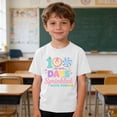 thumbnail image 1 of Blusas y camisas de manga corta con cuello redondo para niños y niñas, camisetas gráficas de manga corta, blusas con estampados bonitos para la temporada escolar., 1 of 9