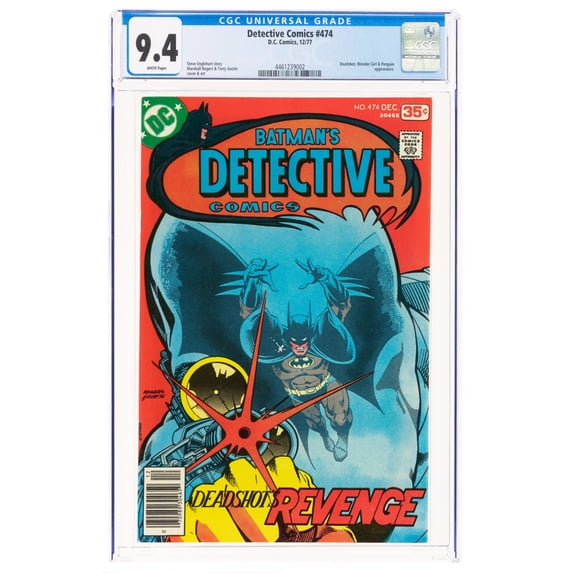 Detective Comics #474 - CGC 9.4 Comic Book