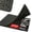 Black, variant on Jumbo Size Cat Litter Trapper by iPrimio - Litter Mat, EZ Clean Cat Mat, Litter Box Mat Water Proof Layer and Puppy Pad Option. Patented (32"x30" Brown)