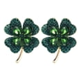 thumbnail image 1 of 2 broches de trébol, bisutería, alfiler de solapa, alfiler de sombrero, joyería de moda para mujer., 1 of 7