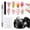 15g 3D Sculpting Gel Kit, variant on modelones 3D Sculpting Gel, Milky White Solid Nail Builder Hard Gel for Nail Art Molding & Extensions for Chrome Powder, Spring Nails Glitter Polish Home DIY Manicure, U V Lamp Needed