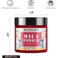 thumbnail image 2 of GOODTAKE Rose Gold Mica Powder | Pure Natural | Epoxy Resin Color Pigment | Non-Toxic | Mica Powder for Resin, Soap Making, Candle Making, Bath Bomb, Slime Pigment (Rose Gold, 2 oz), 2 of 9