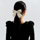 thumbnail image 2 of 2 piezas hermosas mujeres Bowknot horquilla negro + blanco TUNC Sencillez, 2 of 5