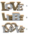 thumbnail image 3 of Wosthever Decoración para el hogar, patrones de letras, superficie lisa, mano de obra, colgador colgante de de estilo rústico, cartel de Kits de decoración para fiestas Tipo 3 Wosthever HA063866-03, 3 of 6