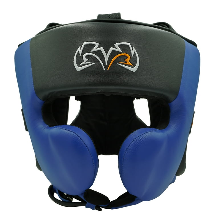 RIVAL Boxing RHG30 Mexican Training Headgear - Small - Black/Blue