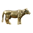 thumbnail image 4 of Cow Ornament Brass Cow Statue Tabletop Cow Adornment Tabletop Cow Adornment, 4 of 7