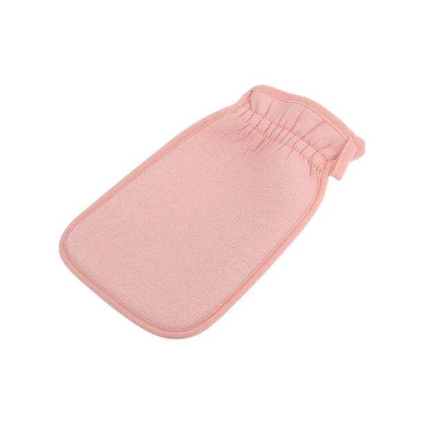 Guantes de toalla de baño Unique Bargains para baño 5.51"x9.45" 1 Pc Rosa