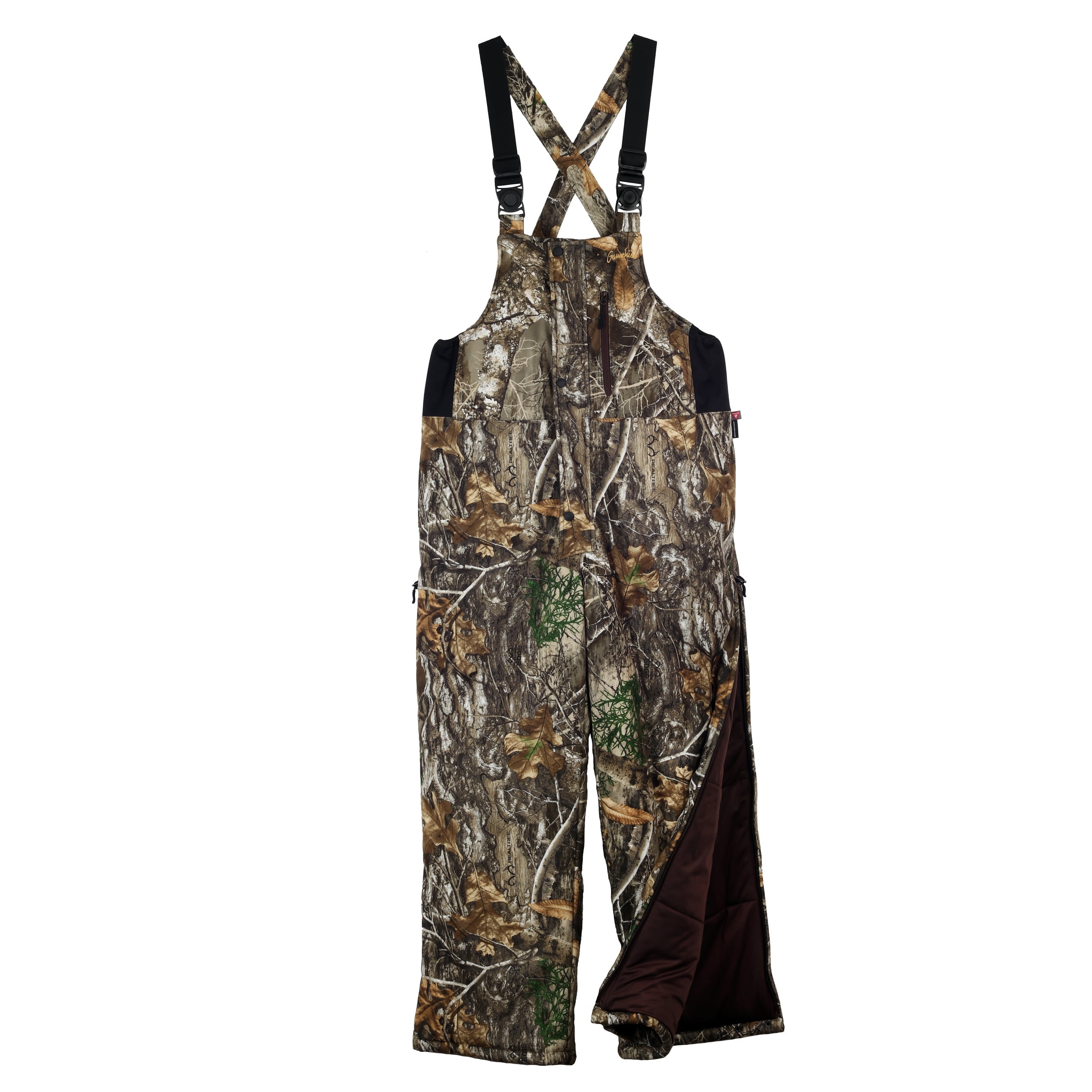 Gamehide Bibs Broadside Primaloft Insulated Hunting Realtree Edge