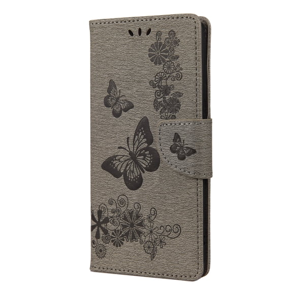 Allytech Galaxy S20 FE 5G Case, Flip Folio Wallet Cover Slim Premium PU Leather Case ID Credit Card Slots Stand Kickstand Magnetic Closure TPU Bumper Cover for Samsung Galaxy S20 FE 5G 2020, Gray