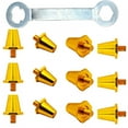 thumbnail image 2 of Aluminum Alloys Soccer Studs Pack Nonslip Replacement Football Shoe Spikes, 2 of 13
