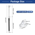 thumbnail image 2 of 15inch 22.5lb Gas Struts Shock Lift Support Shock Strut Spring for Cover Door Lids Floor Hatch Boat Shed Window Custom, 2 of 5