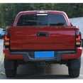 thumbnail image 4 of TINKI Fit For Toyota Tacoma 2016 2017 2018 2019 2020 2021 2022 ABS Transparent Gray Rear Taillight Protective Decorative Shell, 4 of 7