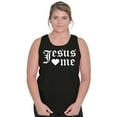 thumbnail image 3 of Jesus Loves Me Religious Christian Tank Top Tee Shirt Women Brisco Brands S, 3 of 6