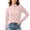 Pink, variant on Hurxie Women Athletic Jacket Fitted Workout Running Zip Up Track Coat Layer for Yoga Gym Travel
