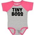 thumbnail image 3 of Inktastic Tiny Boss Boys or Girls Baby Bodysuit, 3 of 5