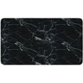 thumbnail image 4 of Marble Kitchen Mats Set 2 Pieces Super Waterproof Non-Slip Burlap Weave Heavy PVC Kitchen Rugs Machine Washable Kitchen Floor Mat for Kitchen,Floor, Bathroom, Sink, Laundry., 4 of 6