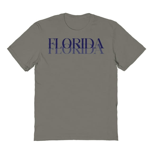 Florida Humor Graphic Charcoal Men's Cotton T-Shirt