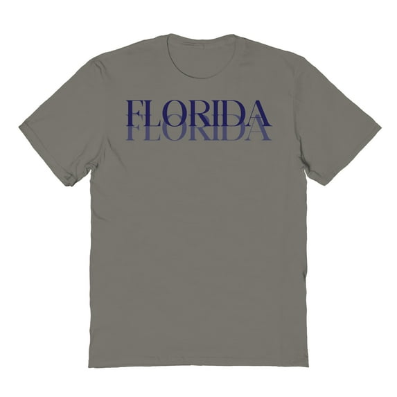 Florida Humor Graphic Charcoal Men's Cotton T-Shirt