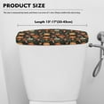 thumbnail image 5 of ZIATUBLE Mushroom Pumpkins Toilet Tank Lid Covers Dustproof Toilet Tank Top Cover Universal Toilet Tank Lids Easy to Install Toilet Tank Lid Replacement Kit Decorative Accessories, 5 of 5