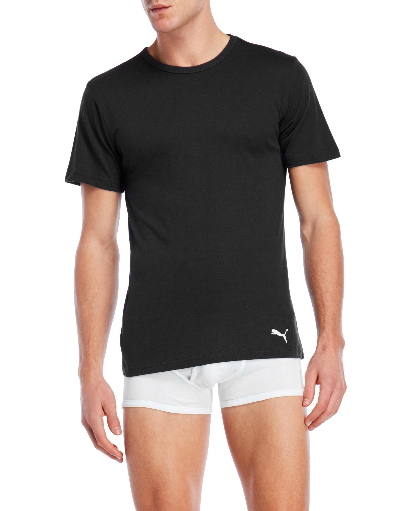 puma round neck t shirts