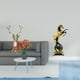 thumbnail image 2 of Figuras de reno, alce de resina, estatua de ciervo, adorno de caballo, elegante figura de animal, decoración de mesa, material resistente, adecuado pa, 2 of 8
