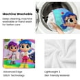 thumbnail image 6 of True and the Rainbow Kingdom Blanket for Boys Girls Lightweight Kids Throw Blanket Cute Soft Blankets Flannel Plush Blankets Gifts 30x40in, 6 of 7