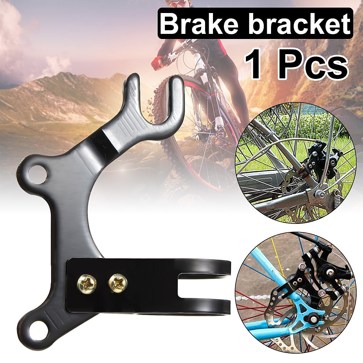Bike Disc Brake Bracket Frame Adaptor for Rotor Bicycle Mounting Holder