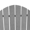 thumbnail image 5 of Edyo Living HDPE Plastic Durable Outdoor Patio Lawn Adirondack Chair, Gray, 5 of 5