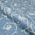 thumbnail image 5 of Couristan Recife Veranda Indoor / Outdoor Area Rug, Champagne- Blue, 8'6" x 13', 5 of 6